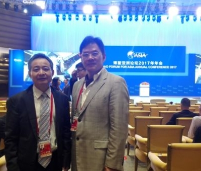 仙客來(lái)公司董事長(zhǎng)潘新華博鰲論壇滿(mǎn)載而歸